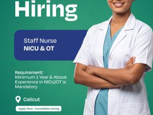 We Are Hiring Staff Nurse